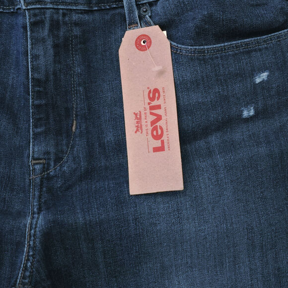 NWT, Levi's Women’s Distressed Mid Rise Skinny Jeans, Size 32/30 - Picture 3 of 9